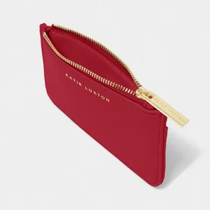 HANA COIN AND CARDHOLDER | Garnet Red | 8.5cm x 13.5cm x 0.2cm - image 2