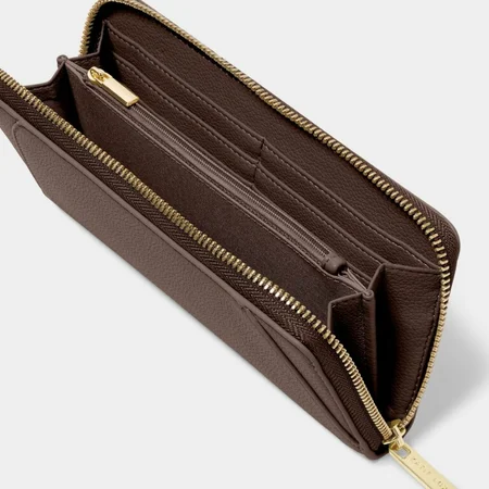 HANA PURSE | Chocolate | 10cm x 20cm x 2.5cm - image 2