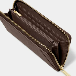 HANA PURSE | Chocolate | 10cm x 20cm x 2.5cm - image 2