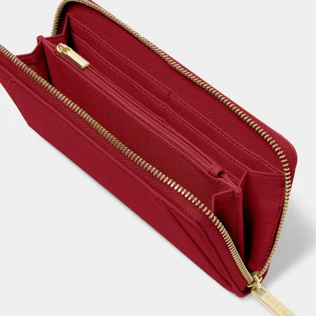 HANA PURSE | Garnet Red | 10cm x 20cm x 2.5cm - image 2