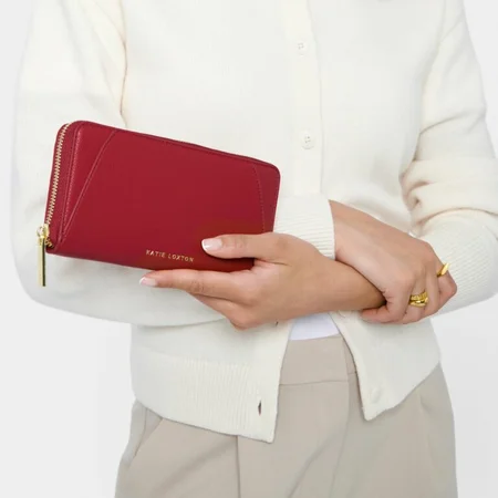 HANA PURSE | Garnet Red | 10cm x 20cm x 2.5cm - image 3