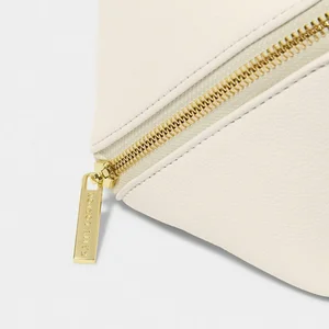 LARGE MAKE UP / WASH BAG | Off White | 14cm x 25cm x 14cm - image 2