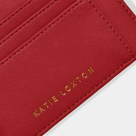 LILY CARDHOLDER | Garnet Red | 8.5cm x 11.5cm x 0.1cm - image 1
