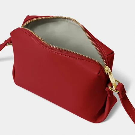 LILY CROSSBODY BAG | Garnet Red | 13cm x 19cm x 6.5cm - image 1