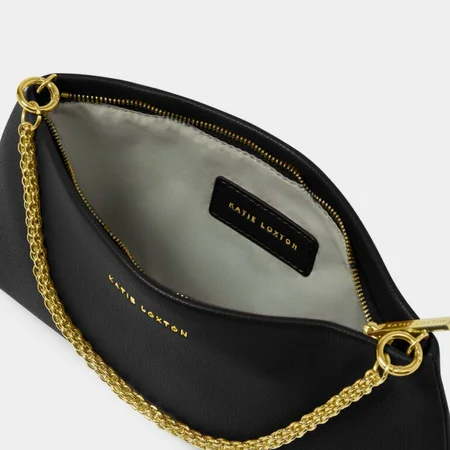 MARGOT CLUTCH | Black | 16cm x 29cm x 3cm - image 2