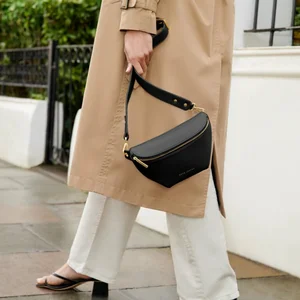 MAYA BELT BAG | Black | 15cm x 28cm x 6.5cm - image 4