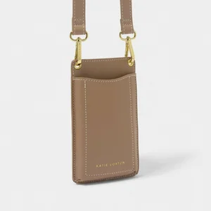 PERRI CELL BAG | Mocha | 18cm x 10.5cm x 1.5cm - image 1