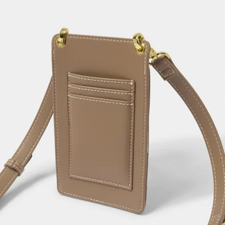 PERRI CELL BAG | Mocha | 18cm x 10.5cm x 1.5cm - image 2