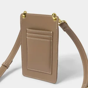 PERRI CELL BAG | Mocha | 18cm x 10.5cm x 1.5cm - image 2