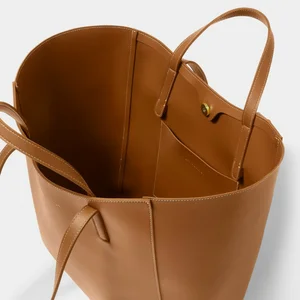 PERRI TOTE BAG | Cognac | 35cm x 55cm x 13cm - image 2
