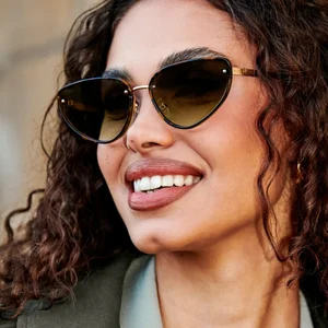 SAINT - TROPEZ SUNGLASSES | Brown Tortoiseshell | 4.3cm x 13.7cm x 14.5cm - image 3