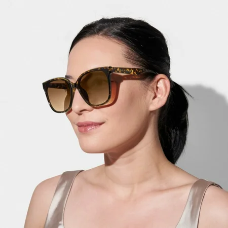 SAVANNAH SUNGLASSES | Brown Tortoiseshell | 5.7cm x 14.9cm x 14.9cm - image 3