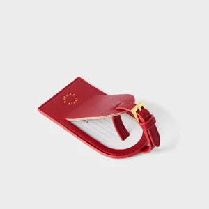 SENTIMENT LUGGAGE TAG | VACAY LOVE LAUGHTER | Garnet Red | 11cm x 6cm x 0.5cm - image 2