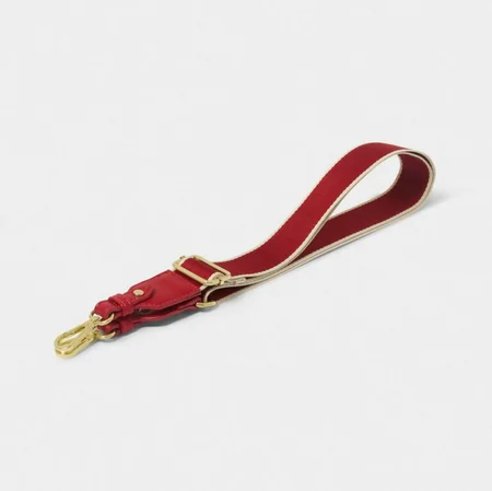 CANVAS STRAP | Garnet Red Stripe | 135cm x 4cm x 1.5cm - image 1