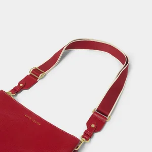 CANVAS STRAP | Garnet Red Stripe | 135cm x 4cm x 1.5cm - image 2