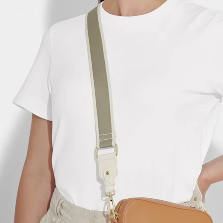 CANVAS STRAP | Light Khaki Stripe | 135cm x 4cm x 1.5cm - image 3