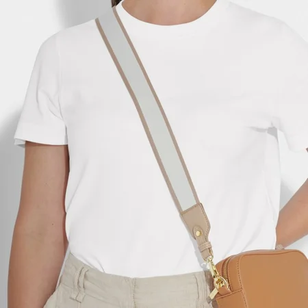 CANVAS STRAP | Light Taupe Stripe | 135cm x 4cm x 1.5cm - image 3