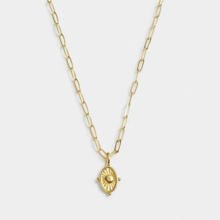 TALIS CHARM NECKLACE | Gold Coated | 45cm + 5cm extender - image 2