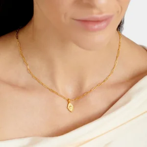 TALIS CHARM NECKLACE | Gold Coated | 45cm + 5cm extender - image 3
