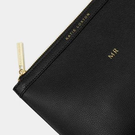 MR & MRS WASH BAGS | MR & MRS | Black / Off White | 16cm x 21.5cm x 6.5cm - image 4