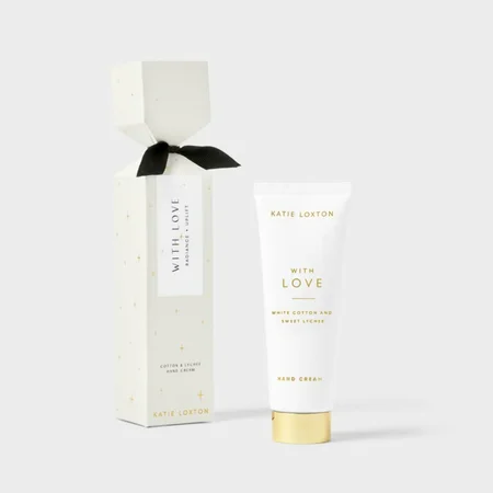 HAND CREAM CRACKER | WITH LOVE | Cotton & Lychee | 75ml