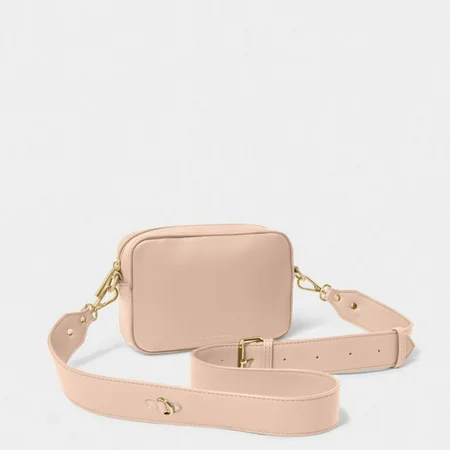 ZANA MINI CROSSBODY BAG | Nude Pink | 13cm x 19cm x 5cm - image 1