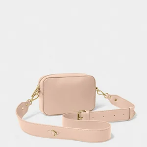 ZANA MINI CROSSBODY BAG | Nude Pink | 13cm x 19cm x 5cm - image 1