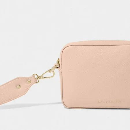 ZANA MINI CROSSBODY BAG | Nude Pink | 13cm x 19cm x 5cm - image 2
