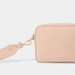ZANA MINI CROSSBODY BAG | Nude Pink | 13cm x 19cm x 5cm - image 2