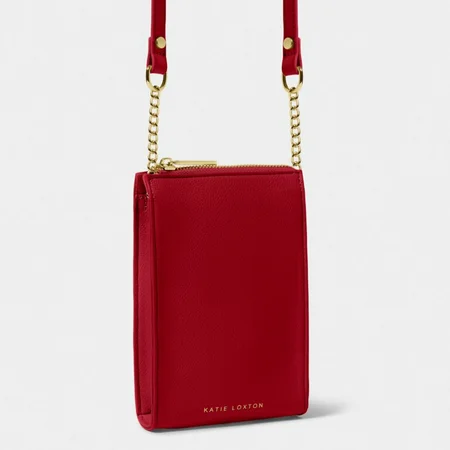ZANA SLIM CROSSBODY BAG | Garnet Red | 18cm x 12cm x 5cm - image 1