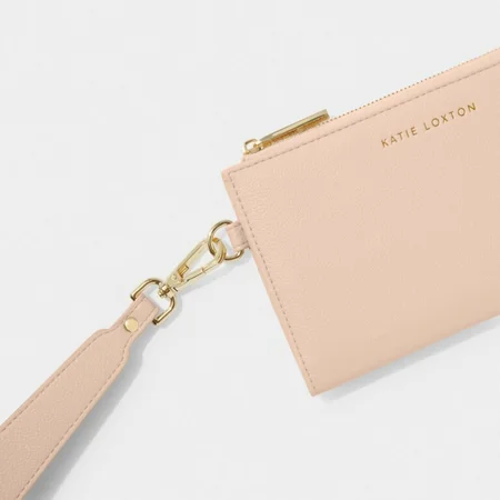 ZANA WRISTLET PURSE | Nude Pink | 11cm x 19cm x 2cm - image 1
