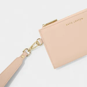 ZANA WRISTLET PURSE | Nude Pink | 11cm x 19cm x 2cm - image 1