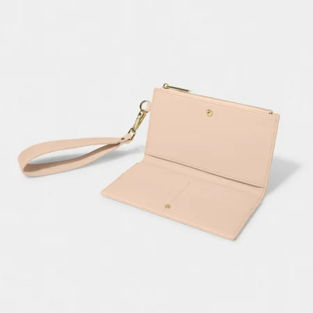 ZANA WRISTLET PURSE | Nude Pink | 11cm x 19cm x 2cm - image 2