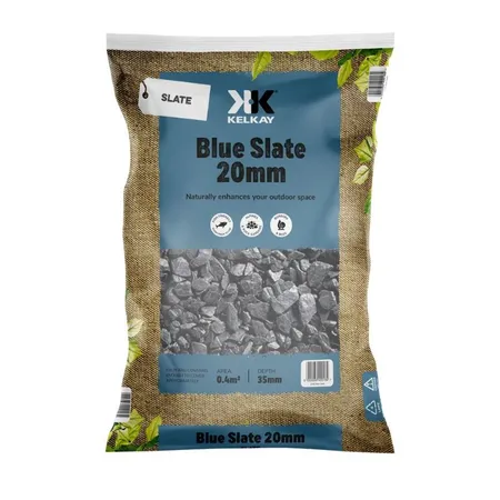 KK. Blue Slate Chippings* 20mm