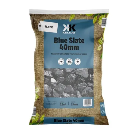 KK. Blue Slate Chippings* 40mm