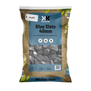 KK. Blue Slate Chippings* 40mm