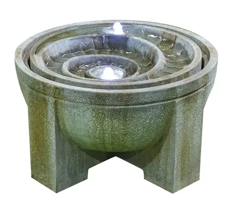 Kelkay Fossil Water Feature inc LEDs