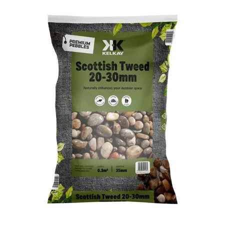 KK. P Scottish Tweed Pebbles 20-30mm