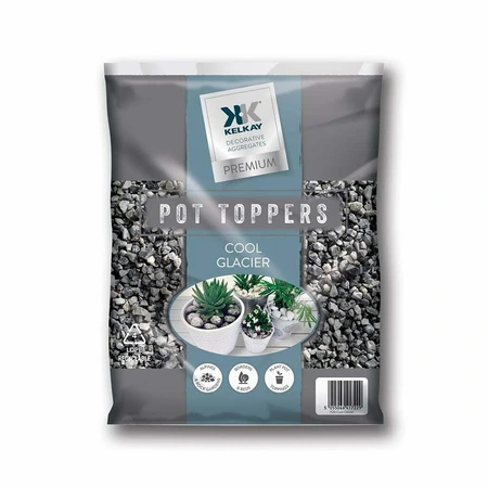 KK Pot Toppers Cool Glacier