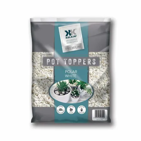 KK Pot Toppers Polar White