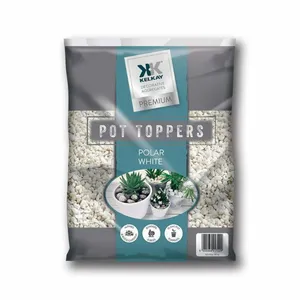KK Pot Toppers Polar White