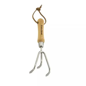 Kent & Stowe Carbon Steel Hand 3 Prong Cultivator