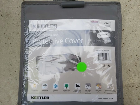 Kettler Protective Cover Palma Luxe Coffee Table Grey