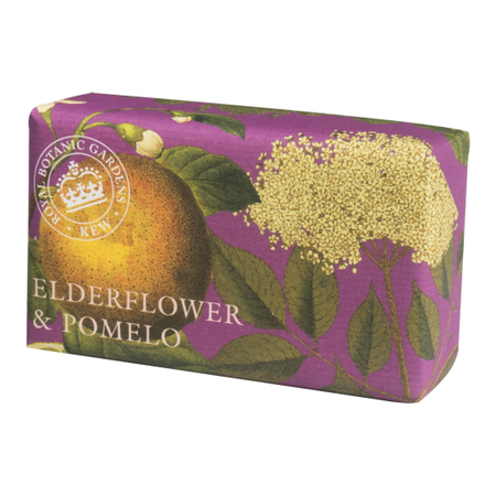 Kew Gardens, 240g Soap Bar, Elderflower & Pomelo