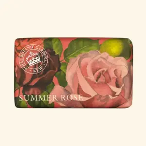 Kew Gardens, 240g Soap Bar, Summer Rose