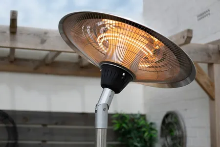 LH Adjustable Standing Heater Silver - image 2