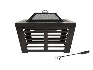 LH Elda Square Deep Firepit - image 1