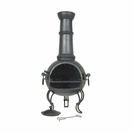 LH Murcia Steel Chiminea XL Black