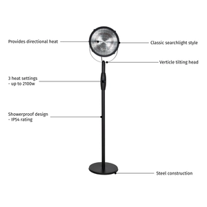 LH Vintage Searchlight Heater - image 4