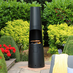 L/Grow Casa Mia Primo Gas Chiminea With Cooking Griddle - image 3